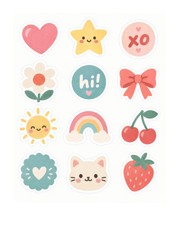 Preview of Printable Packaging Seals Stickers
