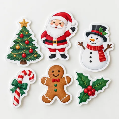 Christmas stickers